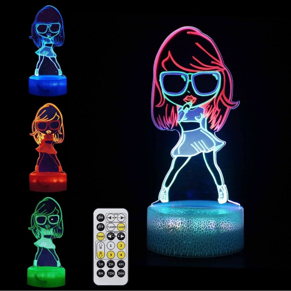 Taylor Swift 3D lamp